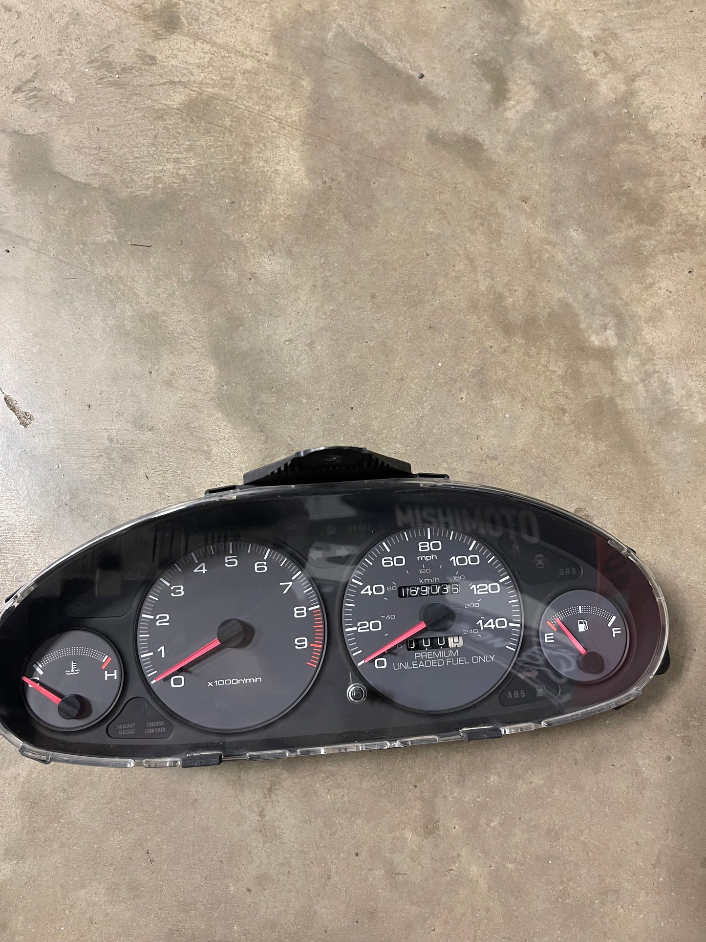 94-97 Acura Integra OEM gauge cluster GSR/LS manual