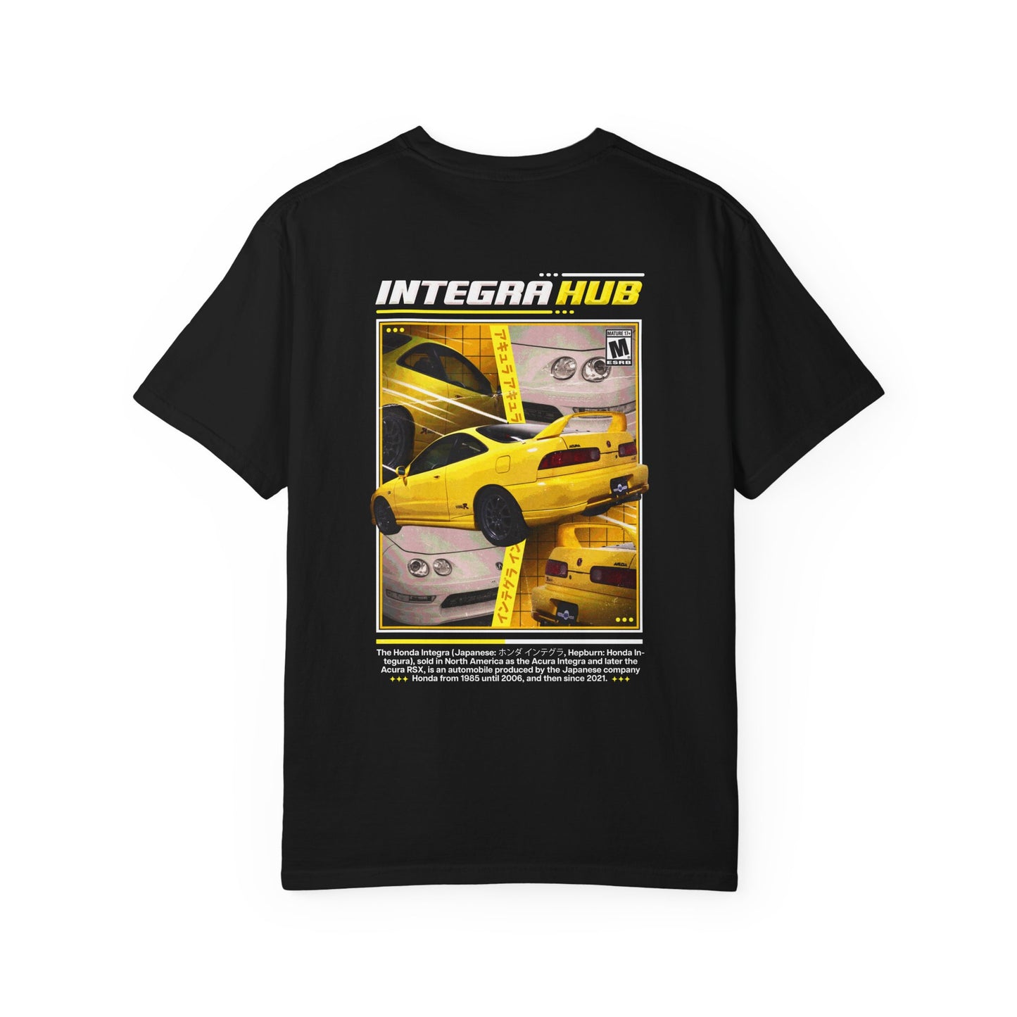 Integra Hub Graphic Tee for Car Enthusiasts