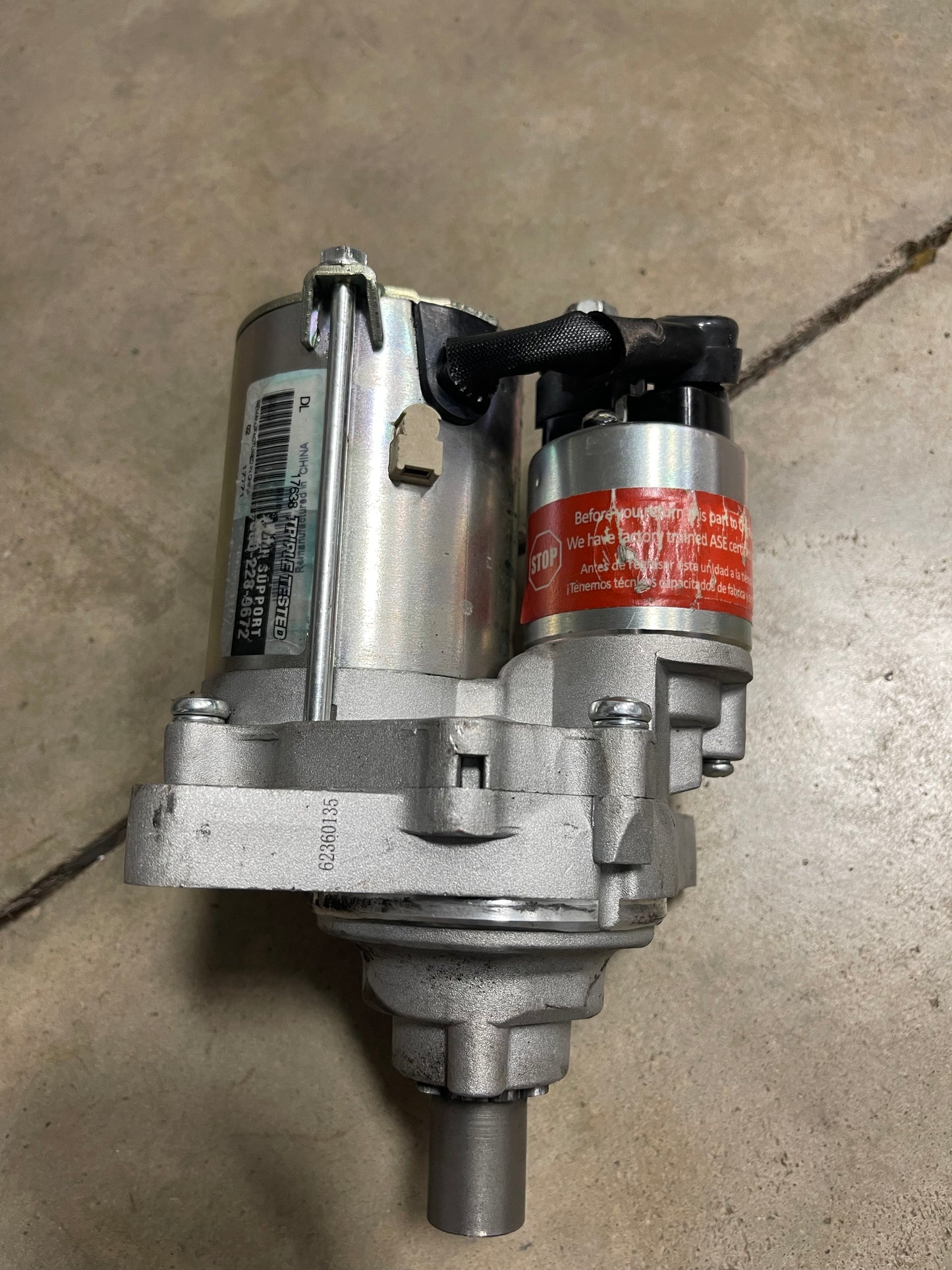 After market B series manual 5 speed starter