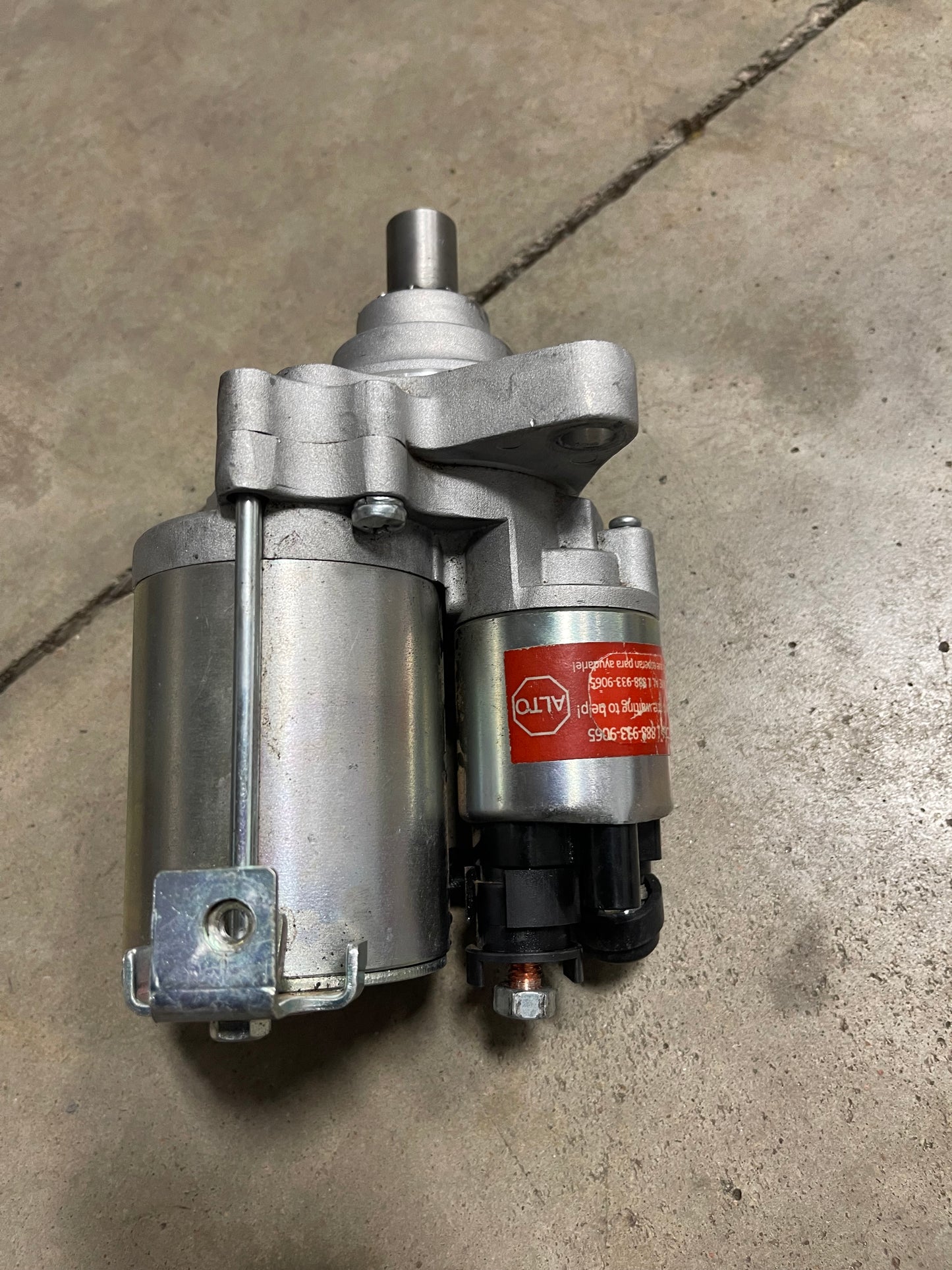 After market B series manual 5 speed starter