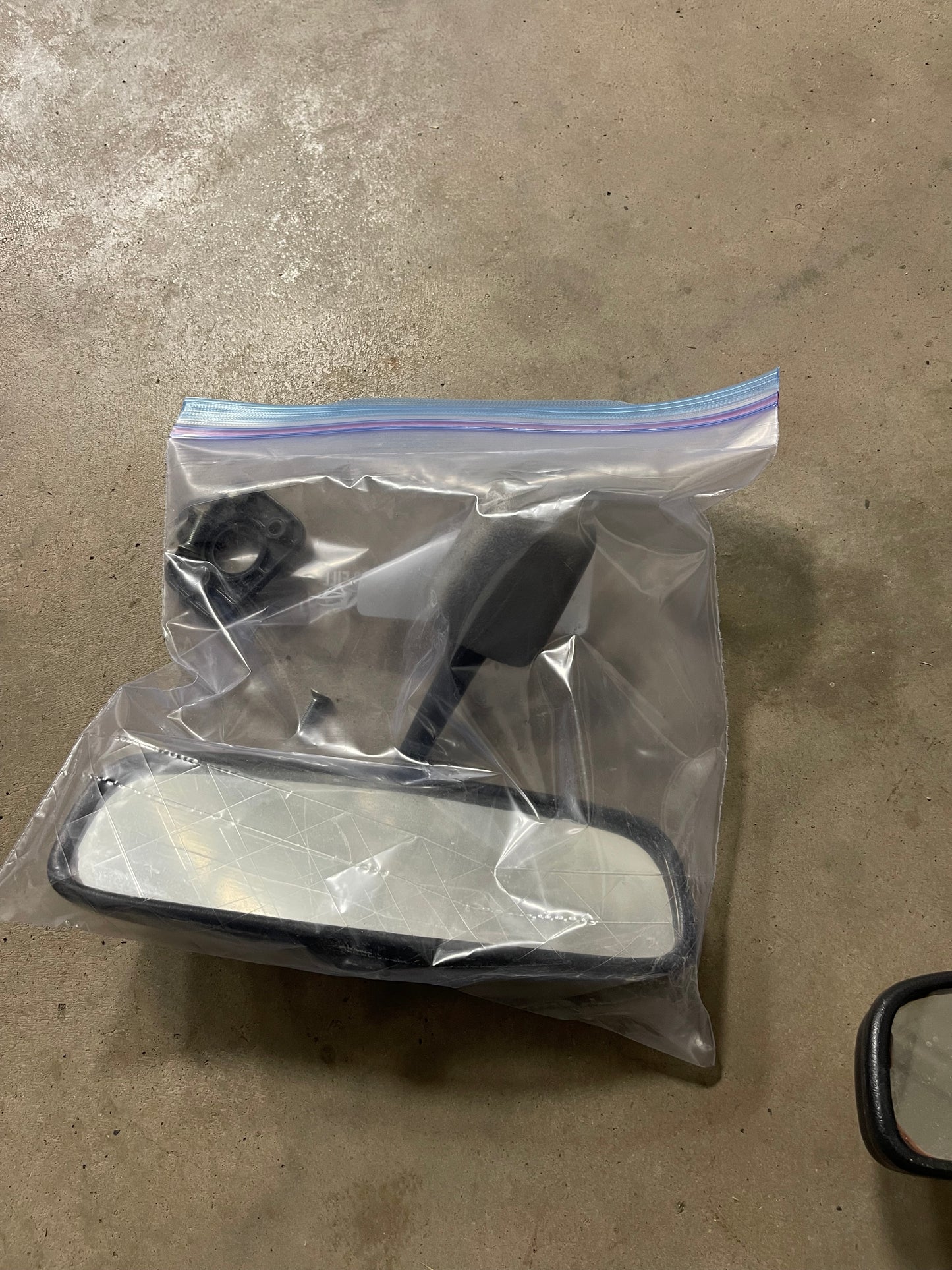 4 door drivers side window seal and trim piece with mirror bundle