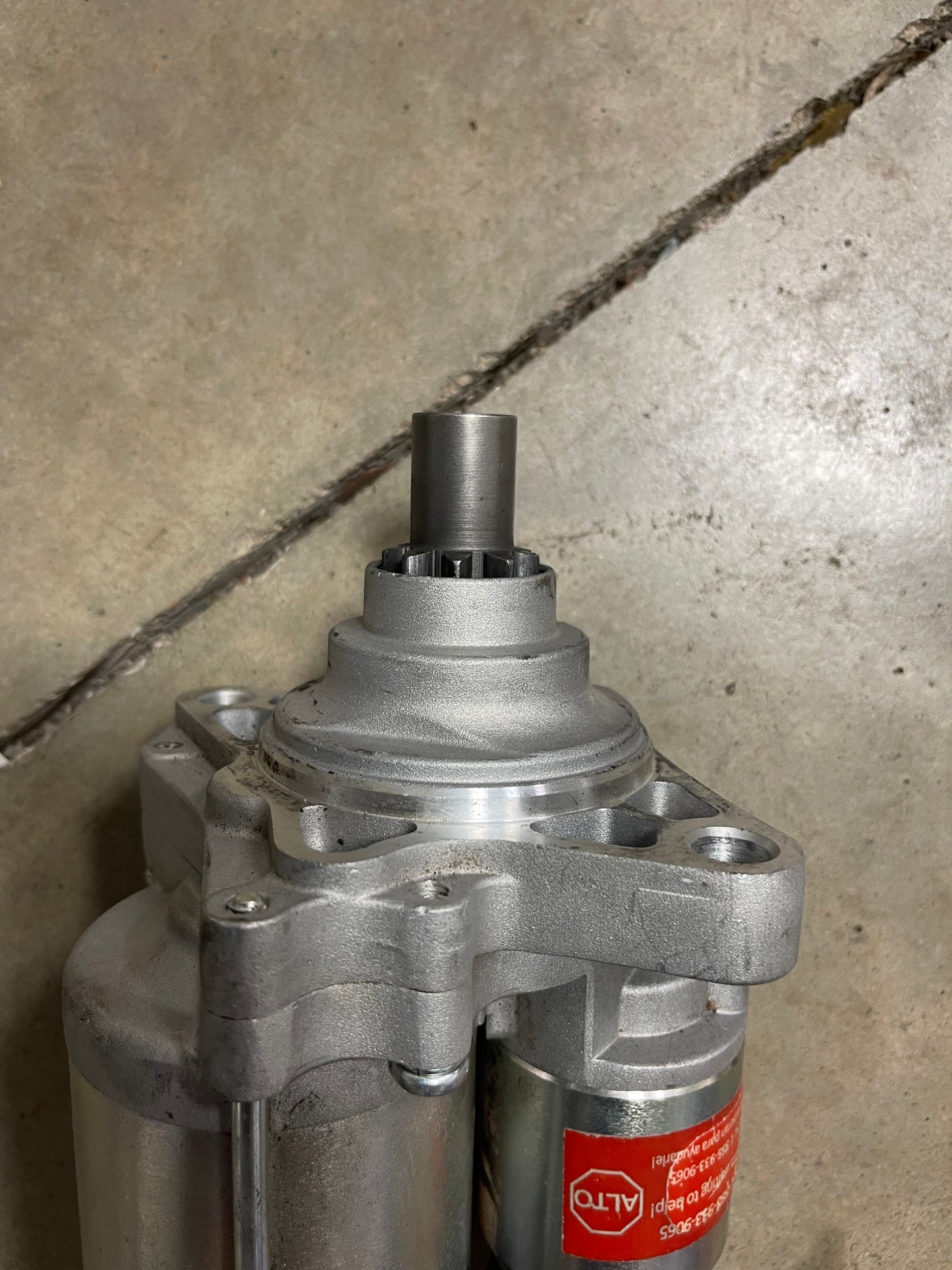 After market B series manual 5 speed starter