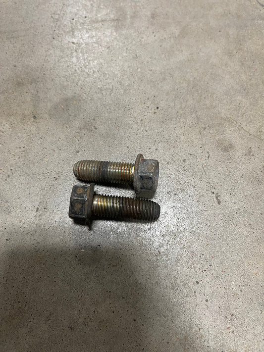 Front engine torque mount bolts